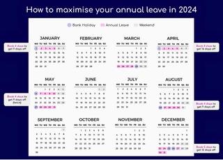 How to double your annual leave in 2024