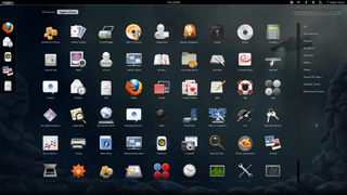 GNOME Shell Applications Overview