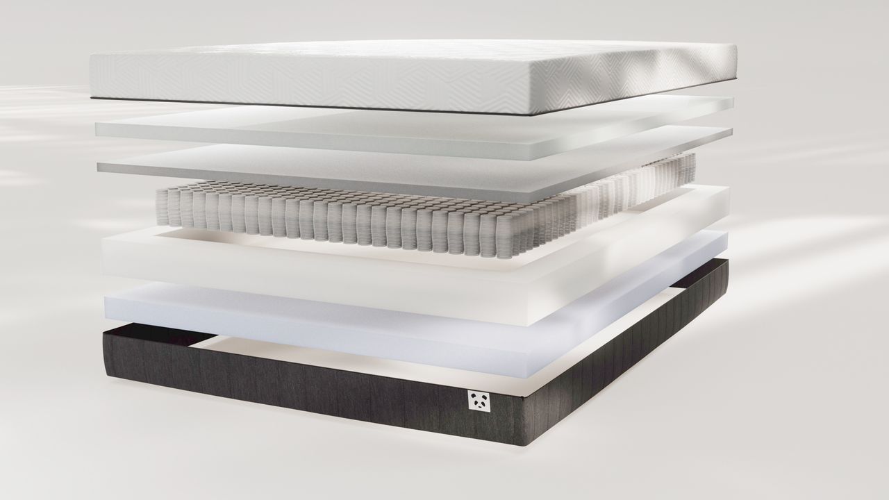 Panda London Bamboo Hybrid Mattress.
