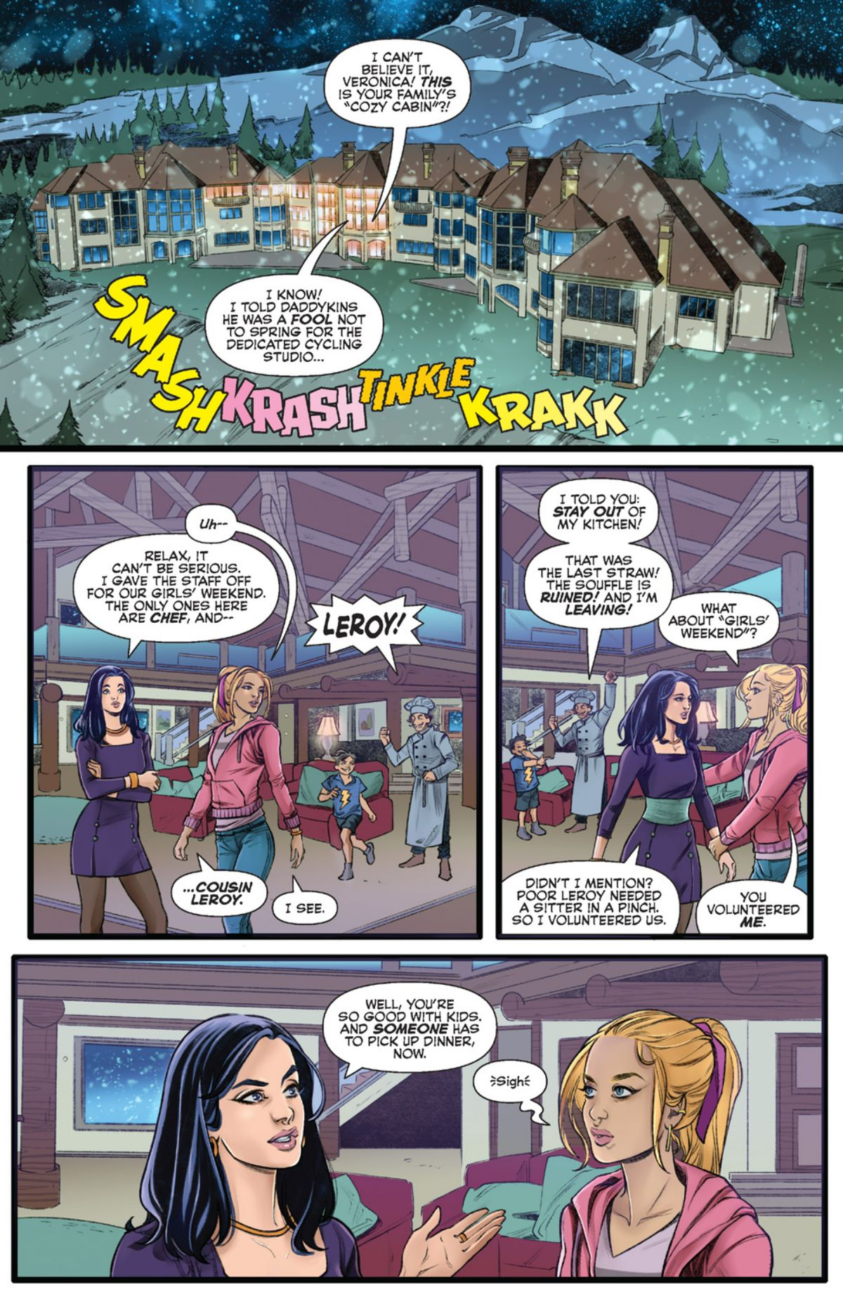 Betty: The Final Girl #1 interior art