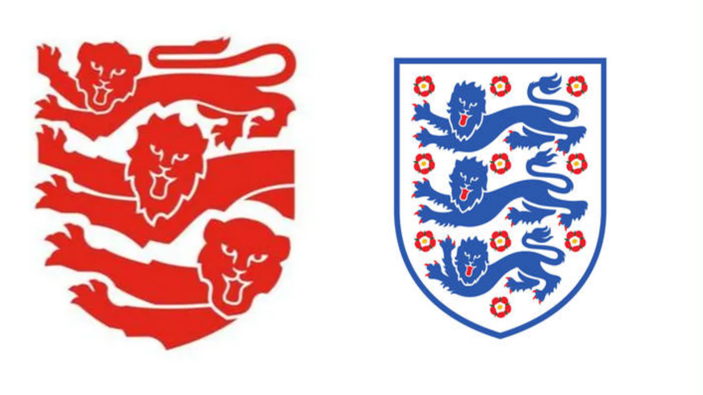 England Football Men's T-Shirt Logo 3 Lions T-Shirt New Navy 