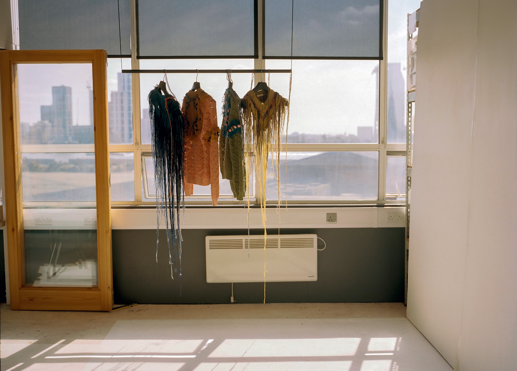 Craig Green Studio with S/S 2026 collection hanging up
