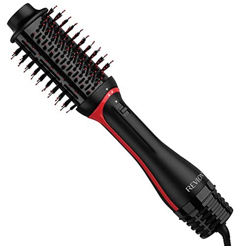 Revlon One Step Volumizer Plus 2.0 Hair Dryer and Hot Air Brush | Dry and Style (black)