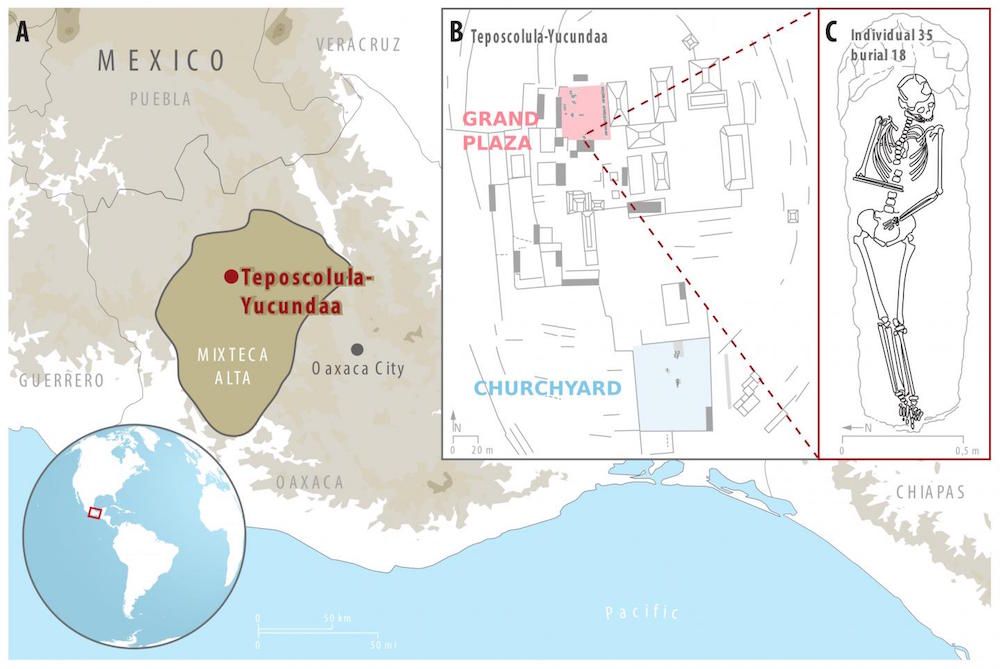 Teposcolula-Yucundaa Map