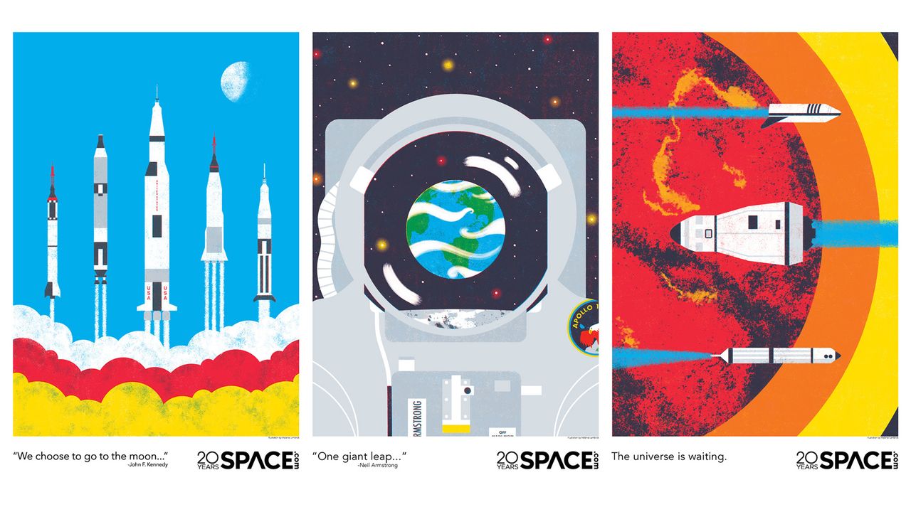Here's Three Free Posters to Celebrate NASA's Apollo Anniversaries