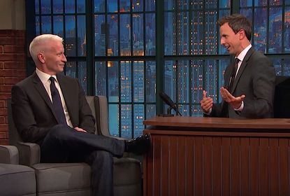 Seth Meyers talks about being on Donald Trump's 'enemies list'