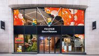 The Fujifilm House of Photography storefront decked out in Minions decorations