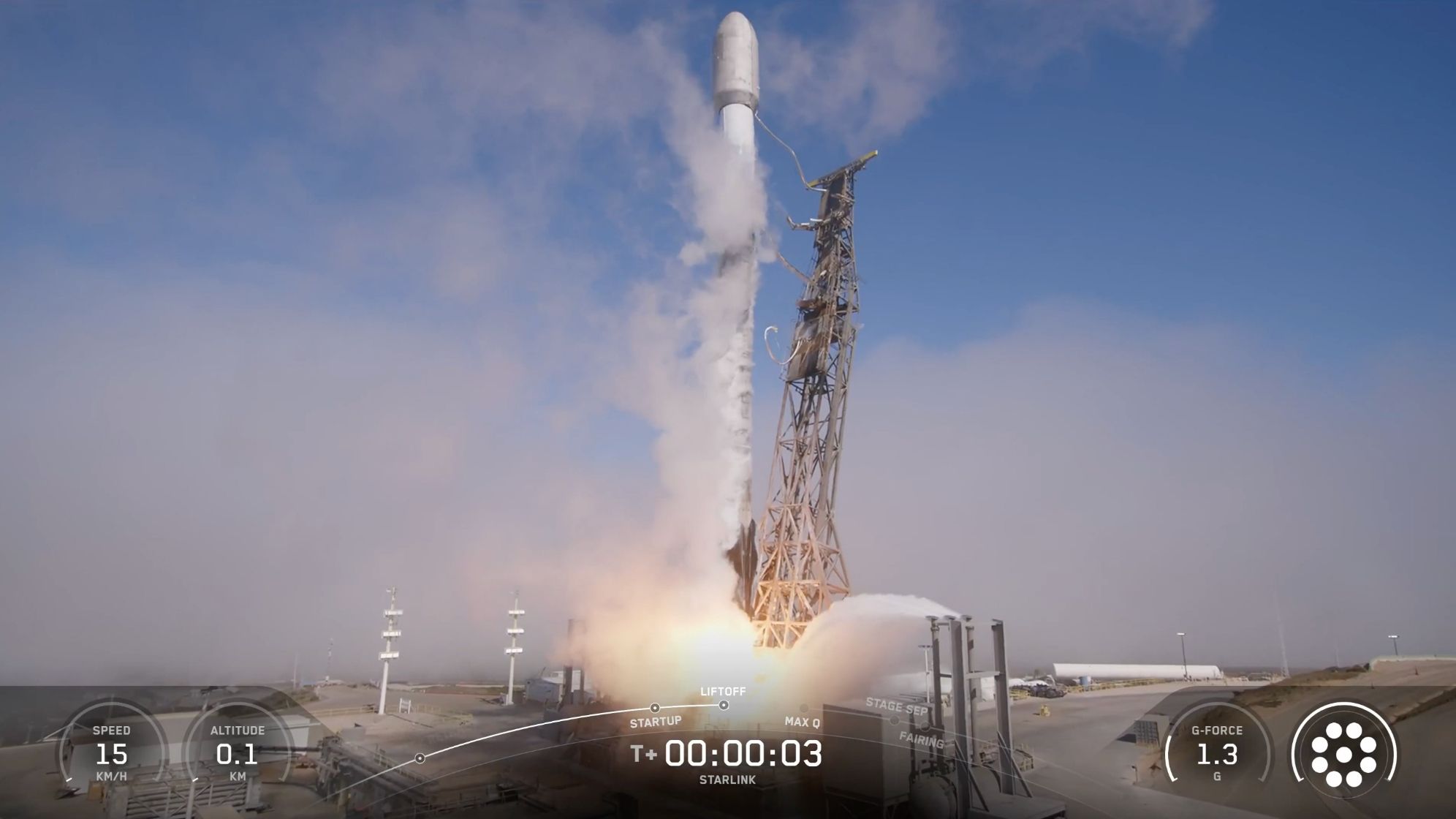 SpaceX launches 24 Starlink satellites to orbit from California (photos ...