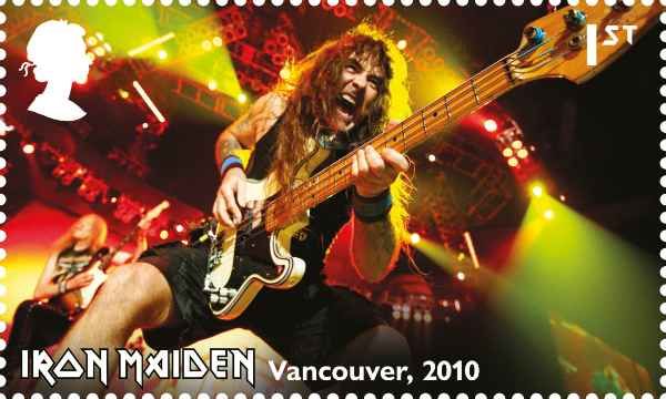 Iron Maiden stamp