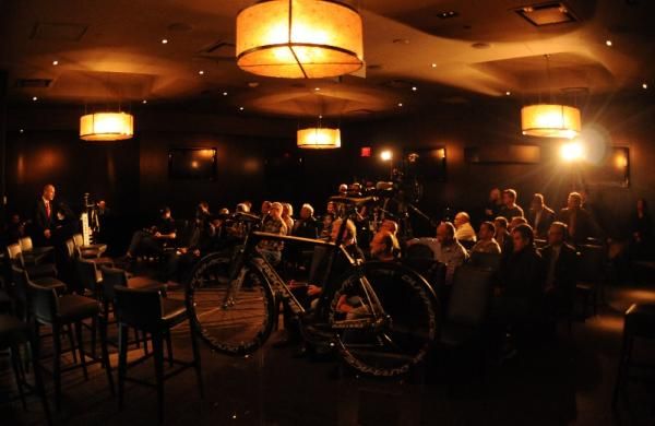 The Spidertech team presentation is underway.