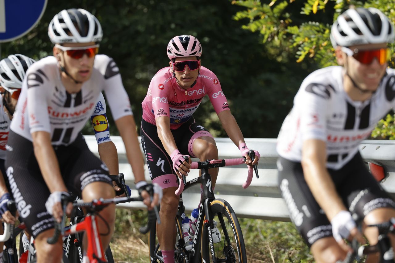 Giro dItalia 2020 103th Edition 6th stage Castrovillari Matera 188km 08102020 Joao Almeida POR Deceuninck Quick Step photo Luca BettiniBettiniPhoto2020