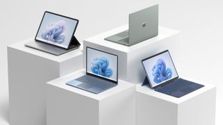 New Microsoft Surface Laptops Go and Studio