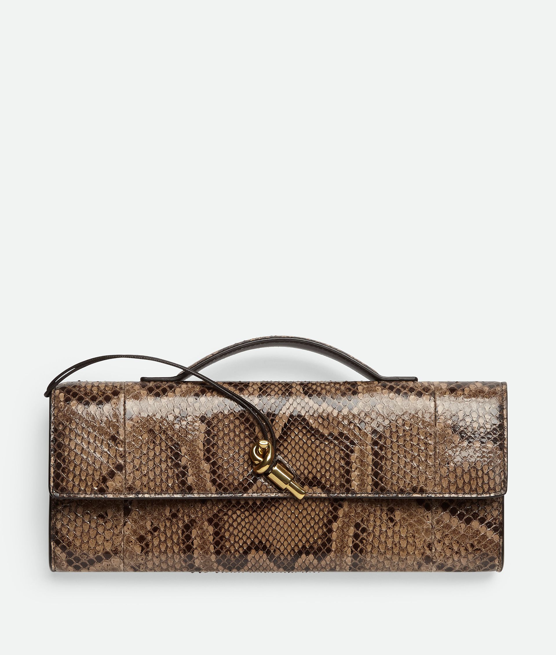 Women's Andiamo Clutch in Python/fondant