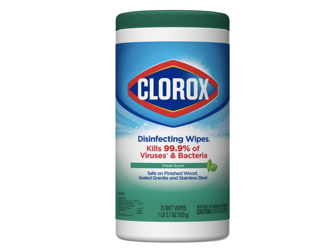 Where to buy Clorox wipes to disinfect your home Here's