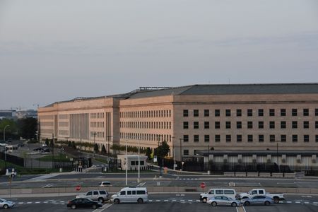  The Pentagon in Arlington County, Virginia, as seen on April 15, 2017. It is the headquarters of the United States Department of Defense.