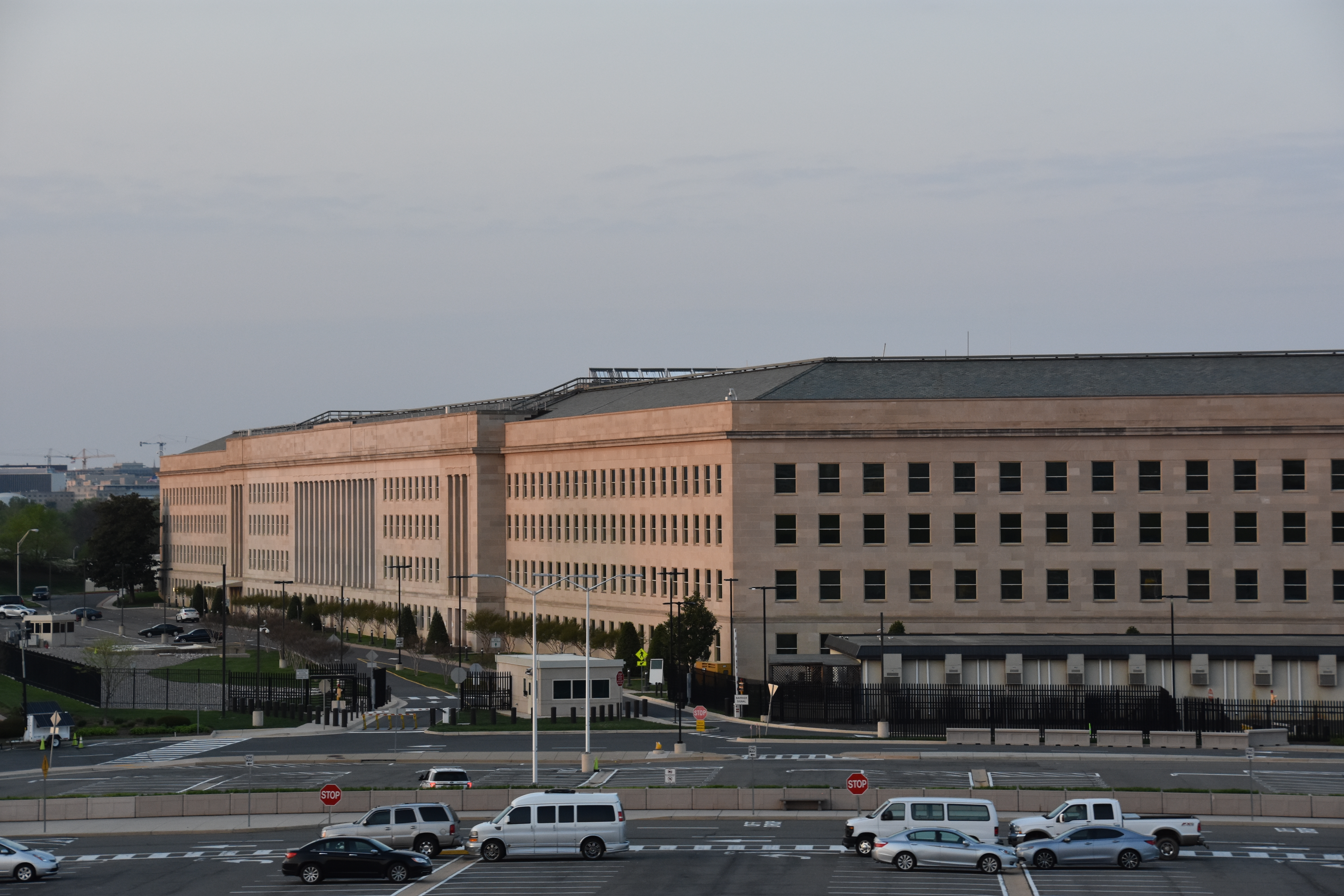  The Pentagon in Arlington County, Virginia, as seen on April 15, 2017. It is the headquarters of the United States Department of Defense.