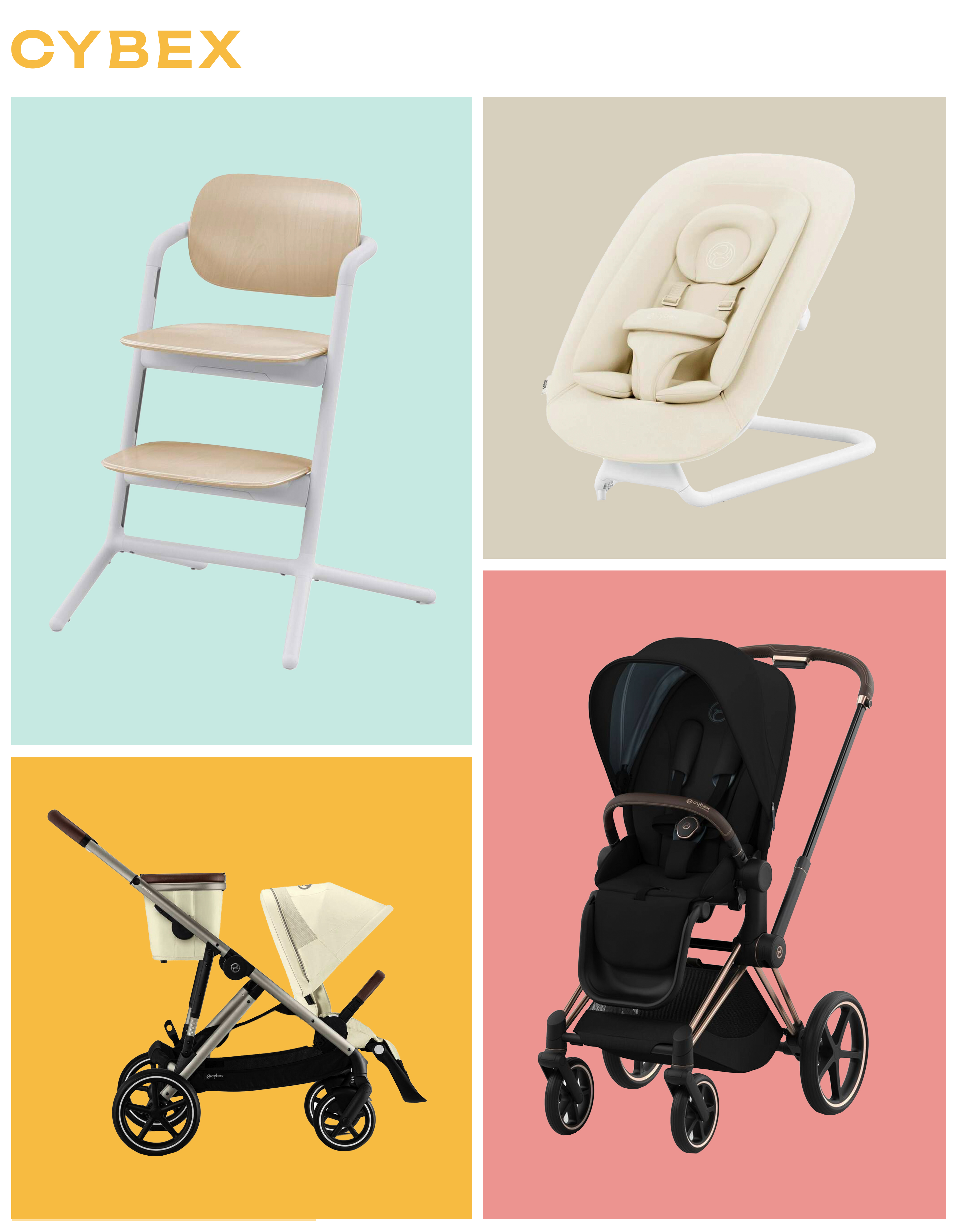 Collage of Summer Items for Parents and Kids