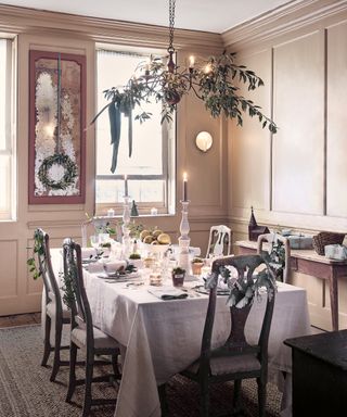 Christmas dining room decor ideas