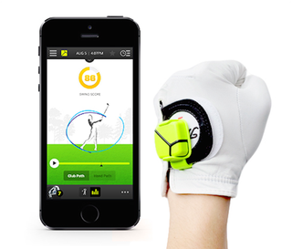 The Zepp Golf Swing Analyzer.