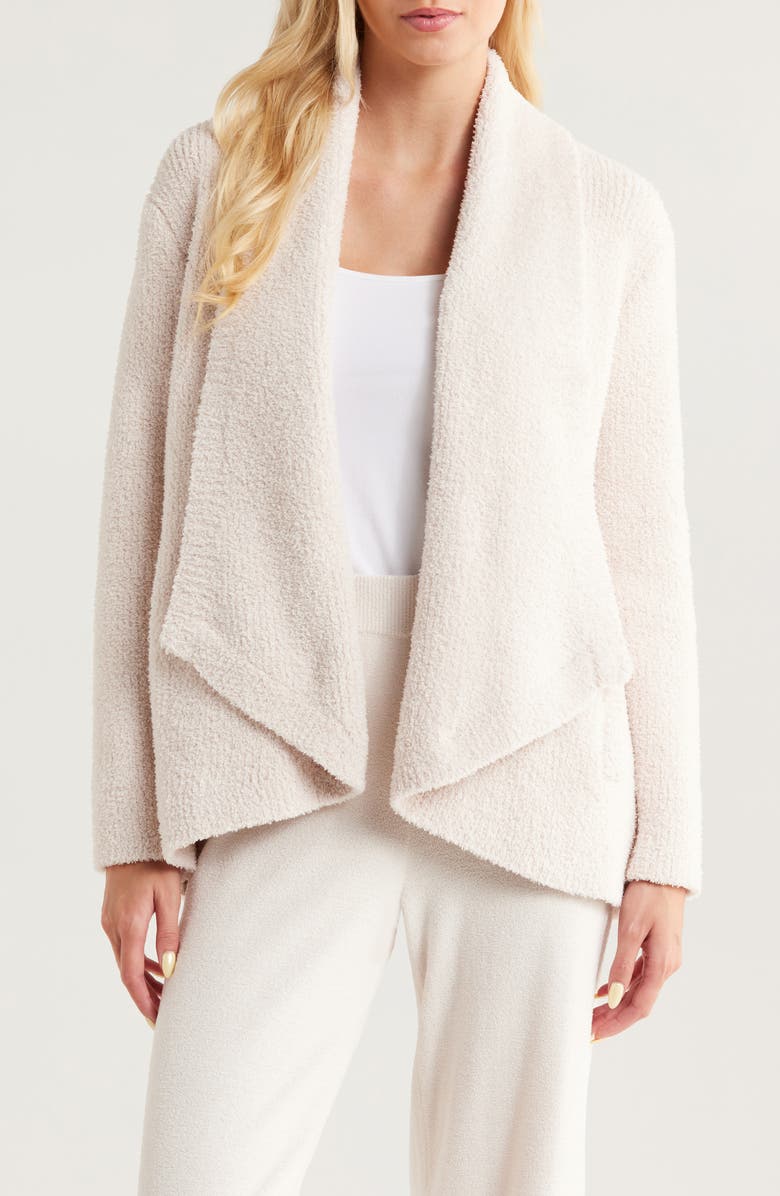 Cozy Chic® Shawl Collar Rib Cardigan