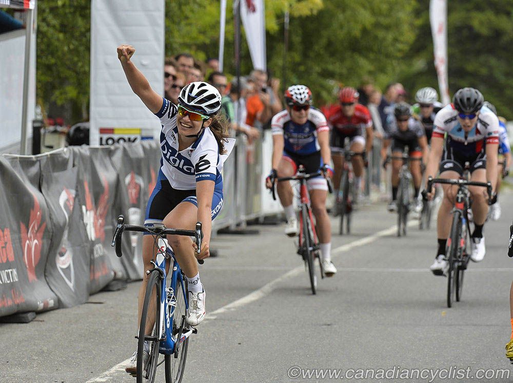 Joelle Numainville (Equipe de Quebec / Bigla) wins