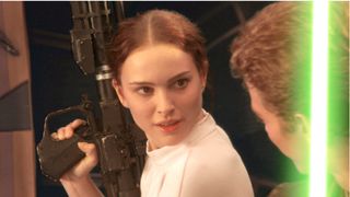 Natalie Portman as Padmé Amidala in Attack of the Clones