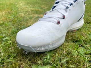 The upper of the Under Armour HOVR Drive 2 golf shoe