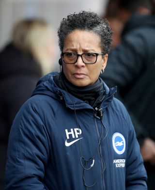 Former England manager Hope Powell is now in charge of Women’s Super League side Brighton.