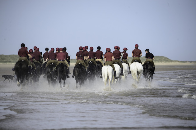 A well earned break: the trip to Norfolk comes after a hectic few months in London, including The Queen’s Birthday Parade and the Spanish state visit