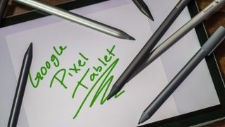 USI Stylus pens on Pixel Tablet in Google Canvas