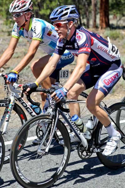 Andrew Talansky (California Giant Berry Farms) cruises in the bunch.