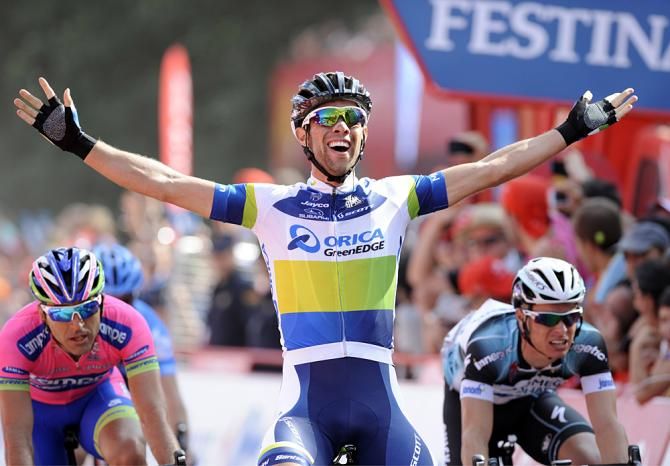 Michael Matthews (Orica-GreenEdge) was one of five first-time Grand Tour stage winners in the first 10 days.