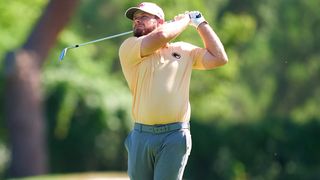 Tyrrell Hatton takes a shot at the Open de Espana