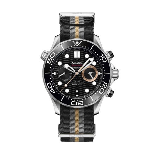 Omega 007 First Light Seamaster Diver 300m 44mm Chronograph Watch 210.32.44.51.01.002