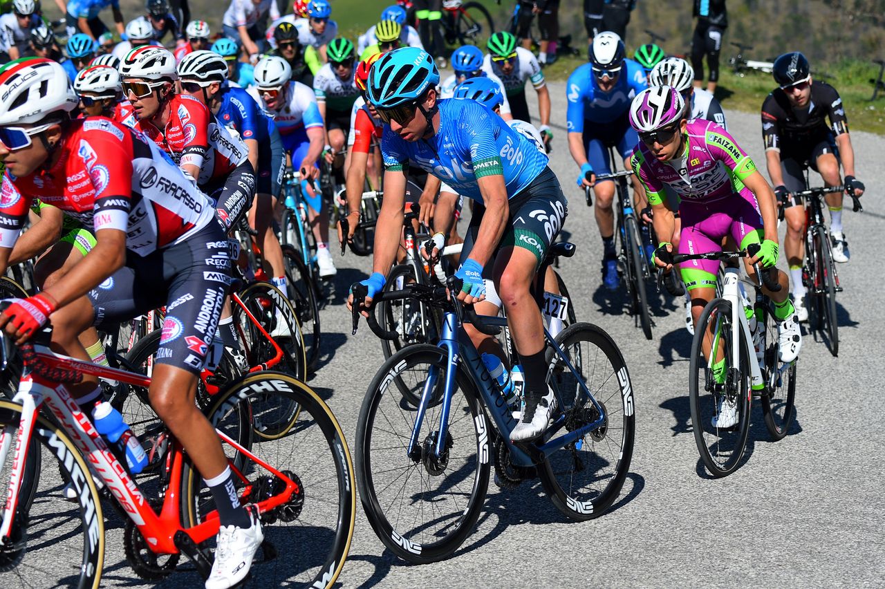 Settimana Internazionale Coppi e Bartali 2021 36th Edition 2nd Stage Riccione Sogliano al Rubicone 163 km 24032021 Lorenzo Fortunato ITA Eolo Kometa Cycling Team photo Dario BelingheriBettiniPhoto2021