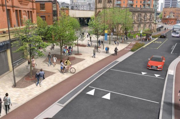 Plans for Manchester to receive 75 miles of Dutch style cycling