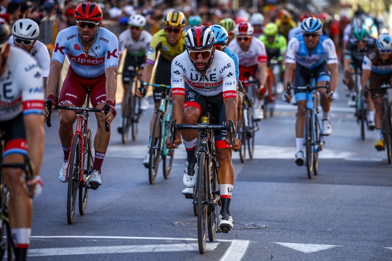 Fernando Gaviria finishes Milan-San Remo 2019