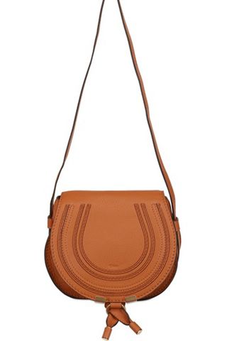 Chloe Small Marcie Leather Crossbody Bag, £435