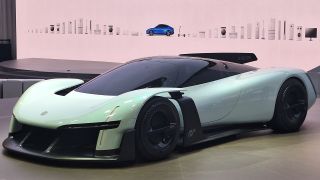 Xiaomi EV, pictured at IFA 2026