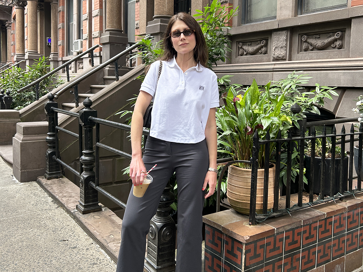 Who What Wear editor Allyson Payer in NYC