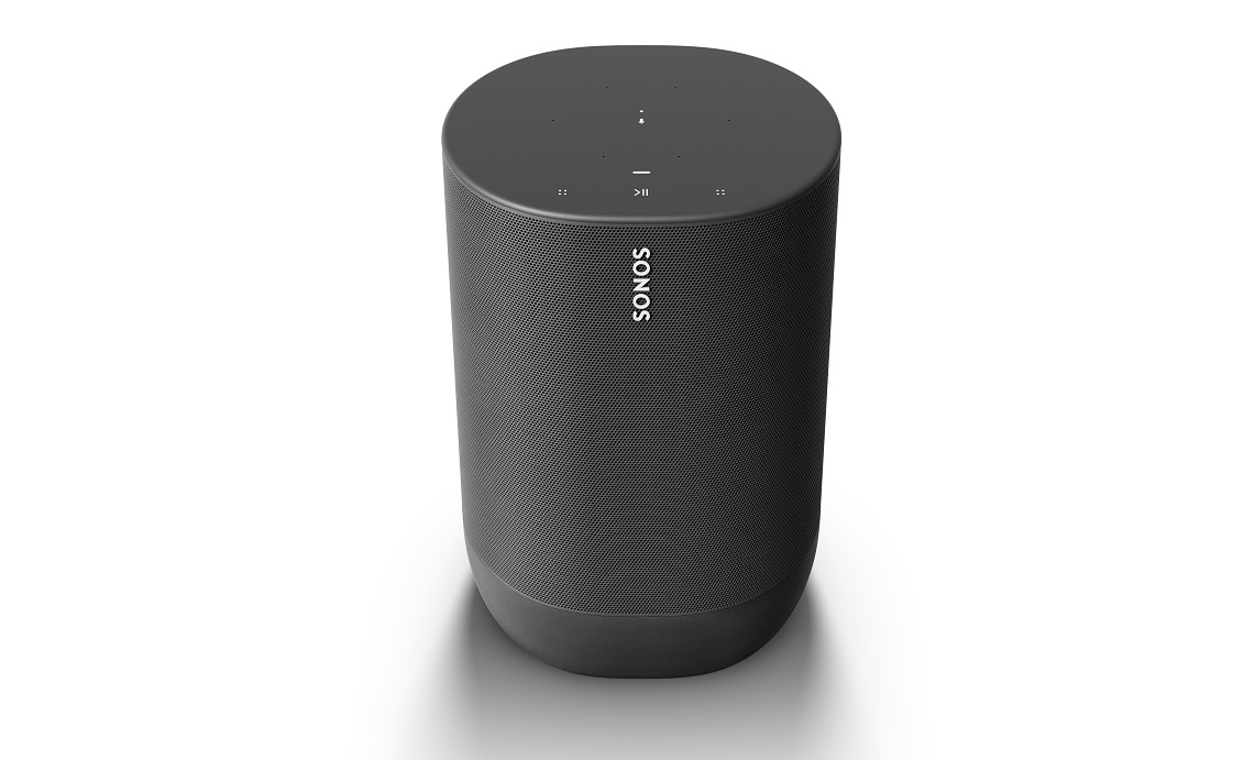 the sonos move portable wireless speaker in black