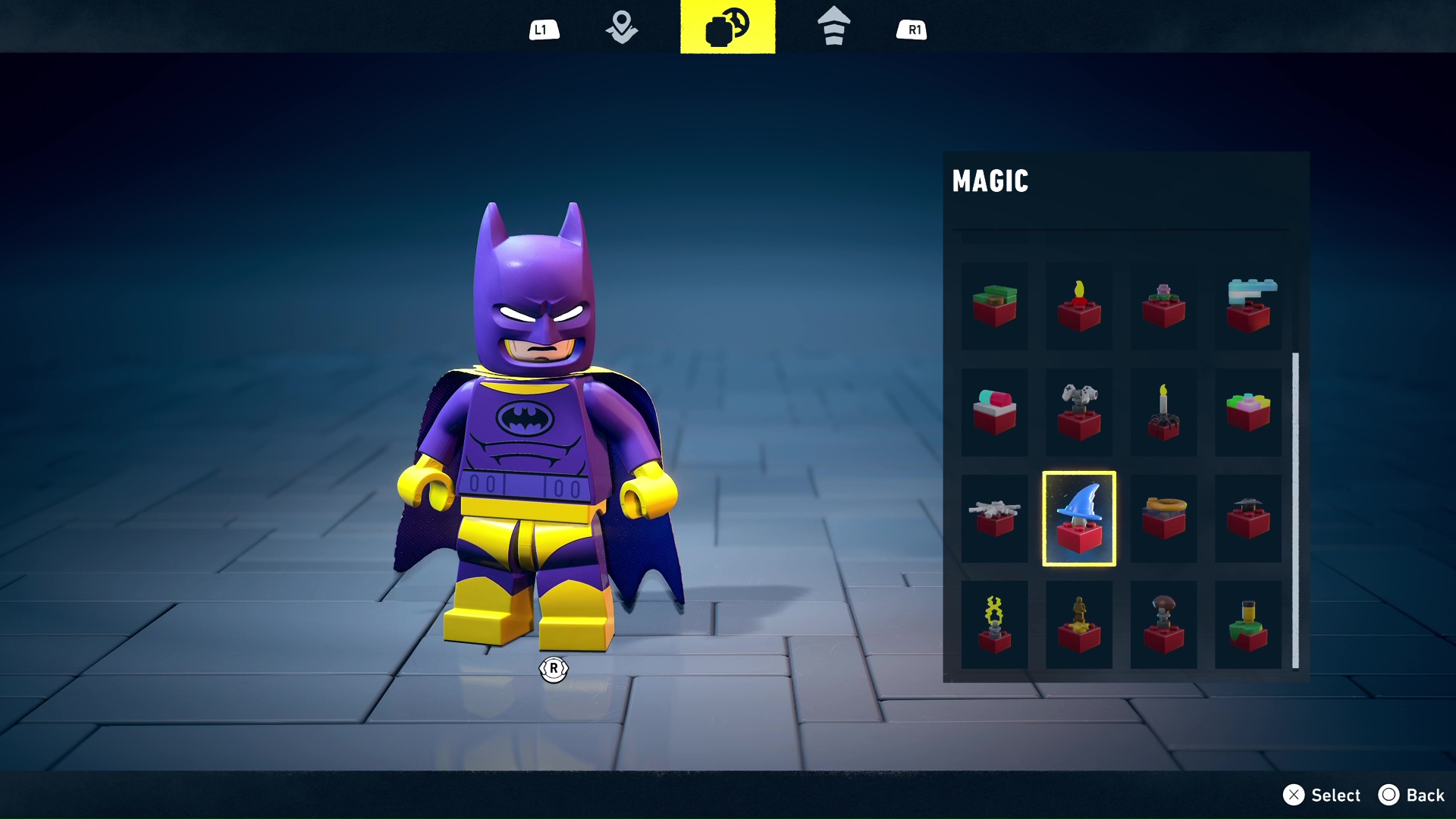 Magic Red Brick modifier in Lego Batman Legacy of the Dark Knight