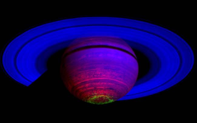 Composite Image of Saturn