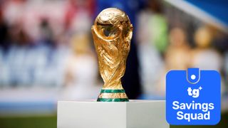 world cup 2026 with a savings squad logo