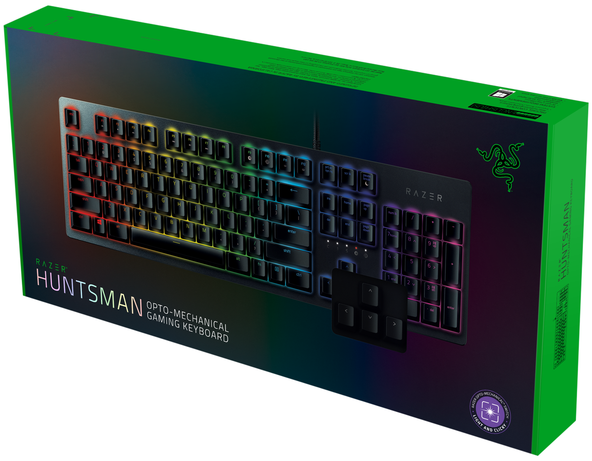 Razer Huntsman Elite upgraded with speedy linear optical switches