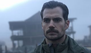 Mission: Impossible - Fallout Henry Cavill scowling in the fog