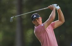 Ludvig Aberg in action in the third round of the BMW PGA Championship