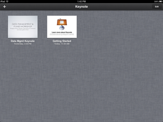 Sync all your Keynote presentations to all your devices with iCloud