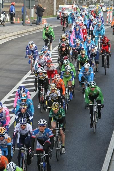 Another wet, cold day heading on an underpass in Belgium...