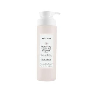 Naturium the Smoother Glycolic Acid Exfoliating Body Wash, Soft & Smoothing Cleanser, 16.9 Oz